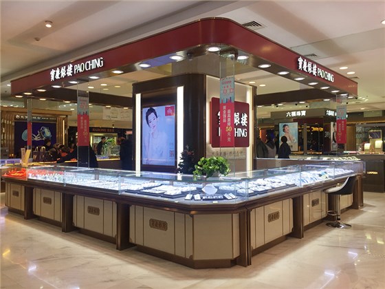 珠寶展柜制作,南京展柜,展柜設計,展柜制作