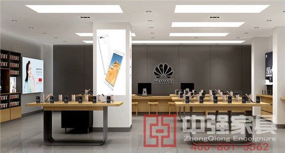 華為手機展柜制作