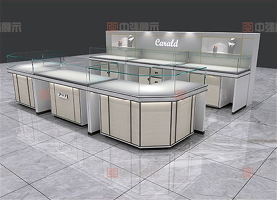 南京高檔珠寶展柜定做成本價格