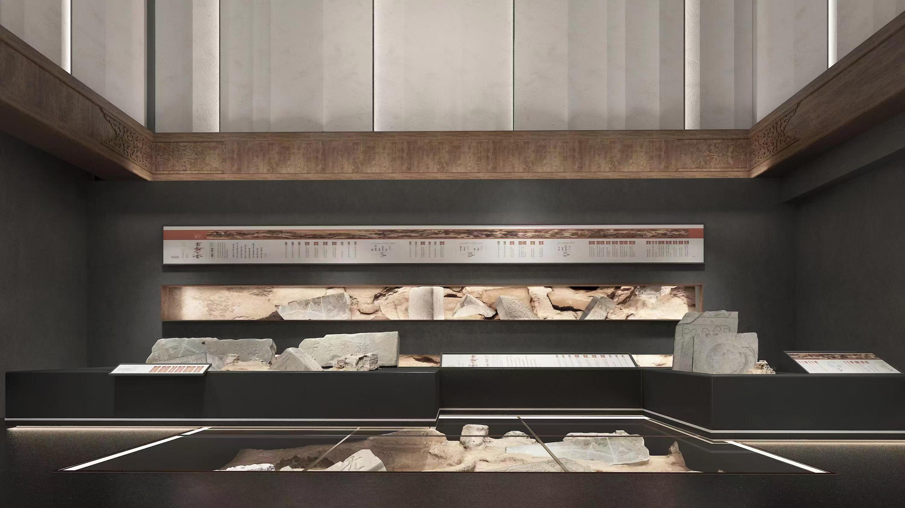 珠溪古鎮展柜制作-中強展柜定制