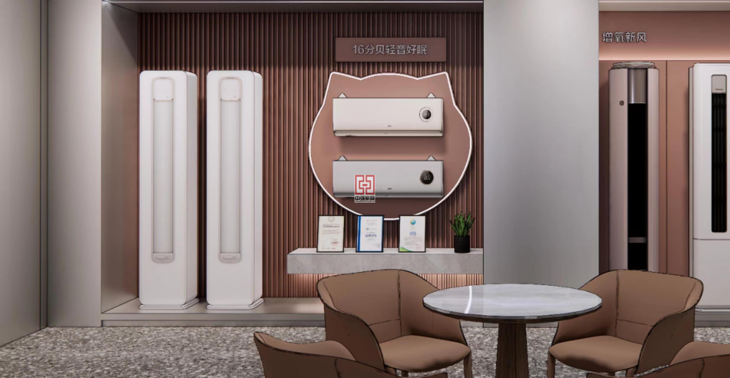 電器展柜—定制南京展示柜, 商鋪展示——展柜設(shè)計(jì)