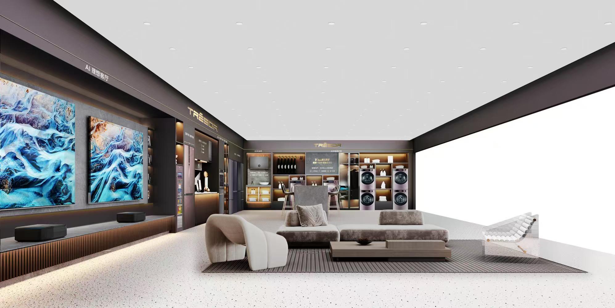 璀璨終端-專(zhuān)業(yè)定制-電器展柜