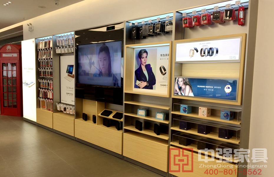 手機展柜,手機柜臺,手機展柜設計制作