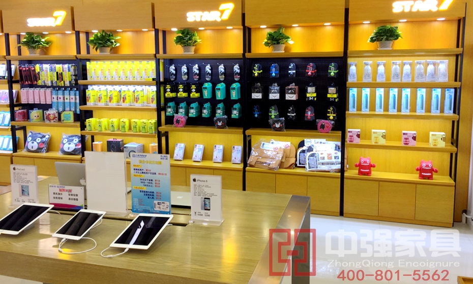 手機墻，手機展柜