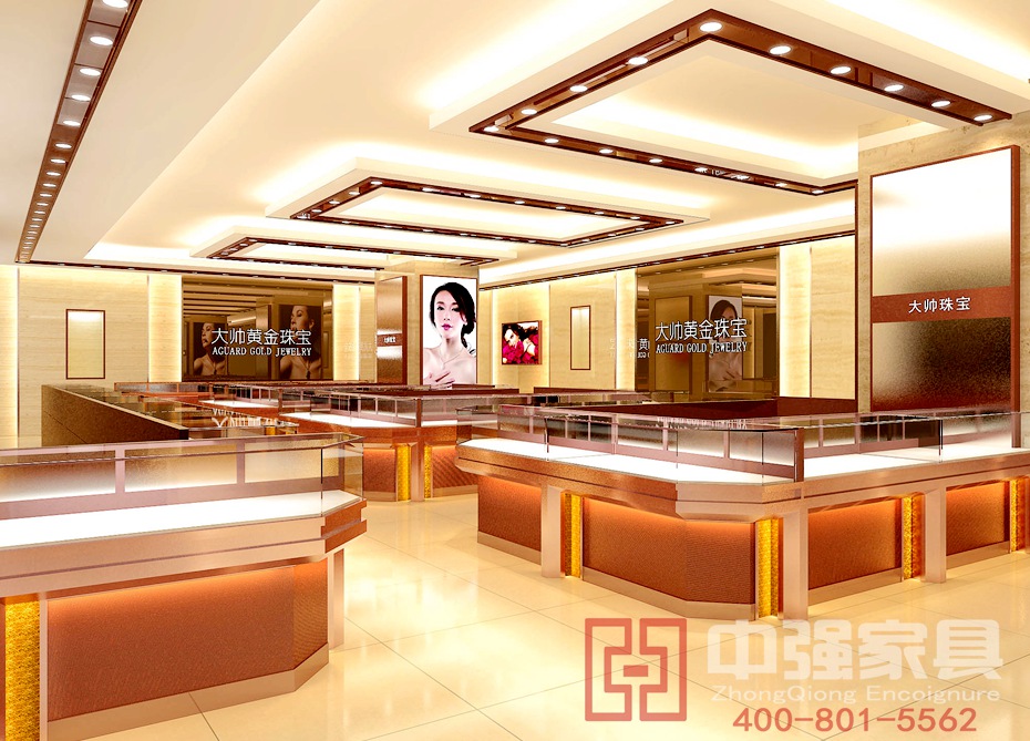 珠寶展柜設計原創