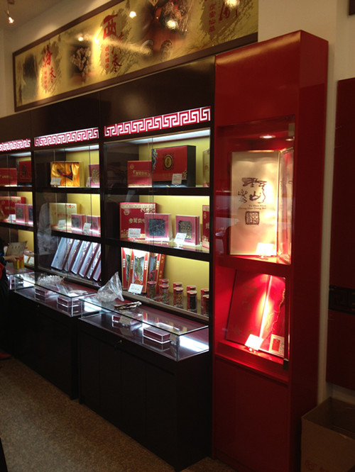 阜陽有誰做木質食品展柜