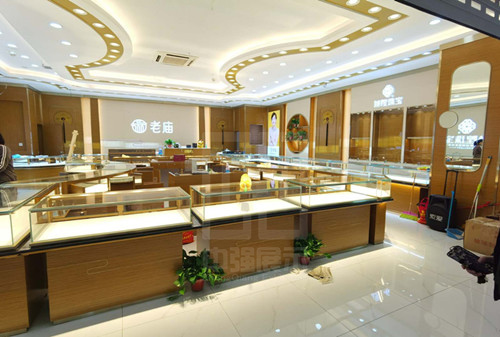 鎮(zhèn)江揚中哪家訂做的金銀首飾珠寶展柜做工細(xì)致