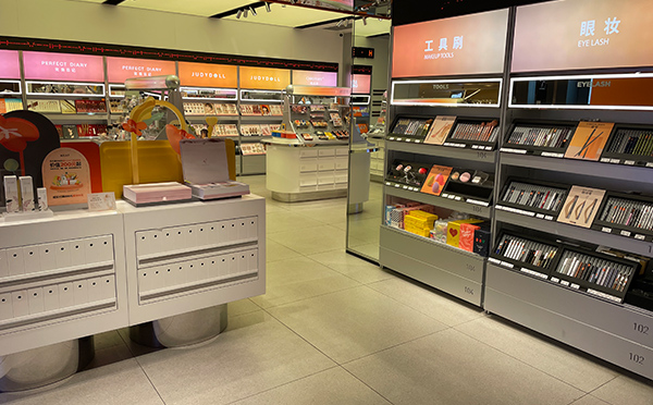 宿遷市化妝品展柜定制