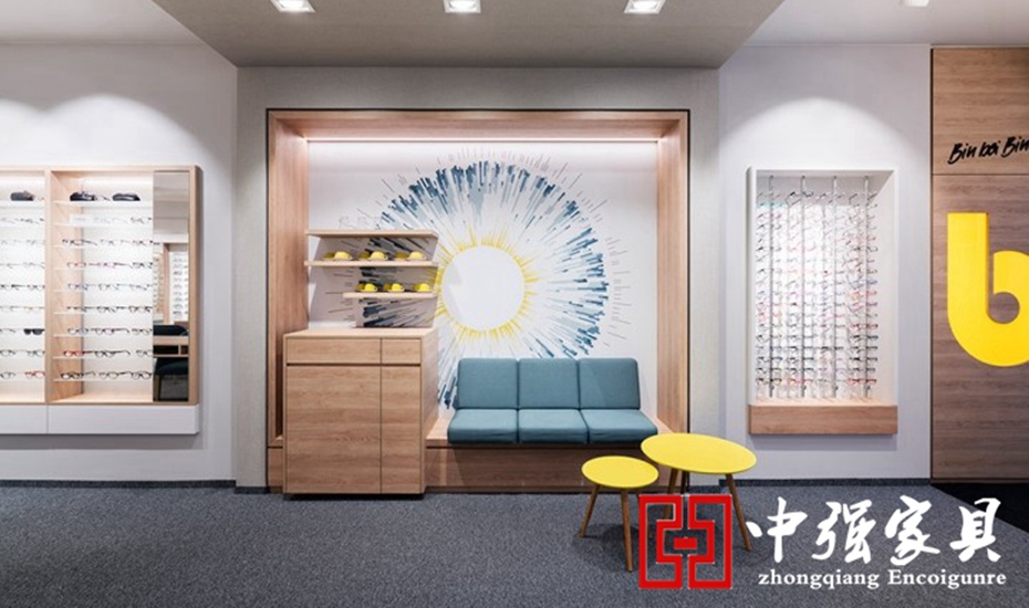 眼鏡展示臺，眼鏡柜臺