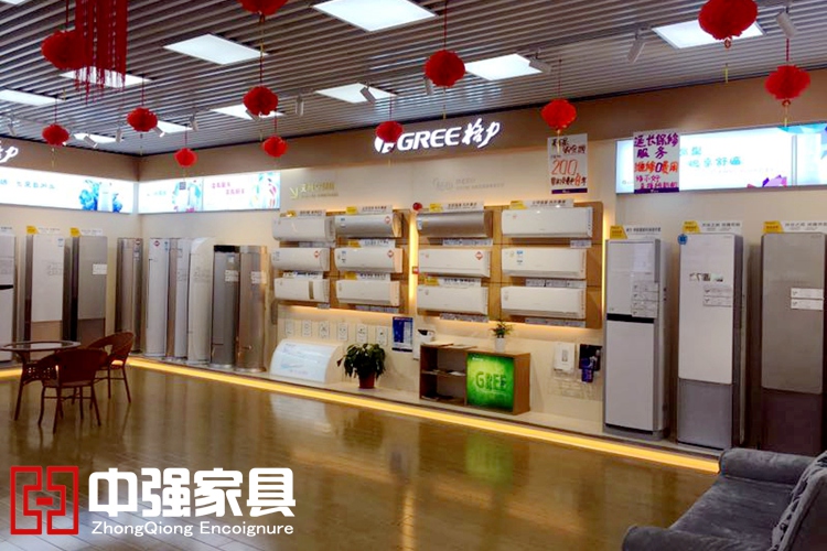 格力空調(diào)布局，柜臺設(shè)計