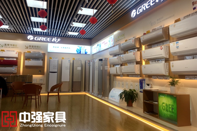 格力空調(diào)旗艦店裝修，格力展柜效果圖