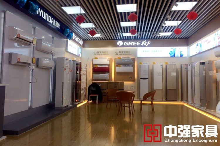 格力空調(diào)專賣店柜臺，柜臺效果圖