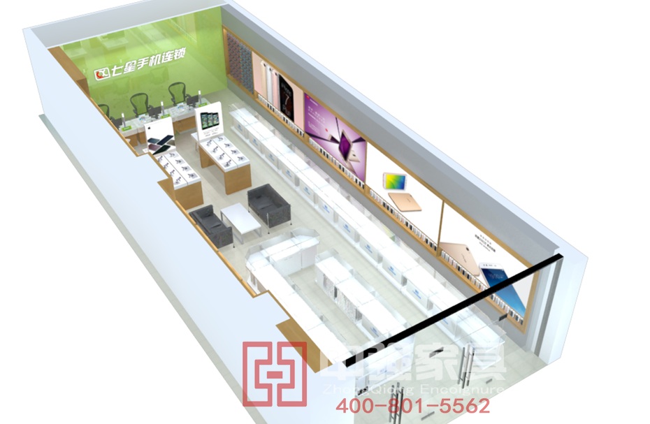 手機(jī)展柜制作