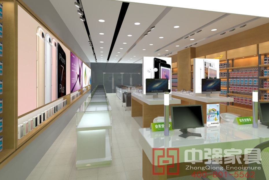 手機(jī)柜臺(tái)效果