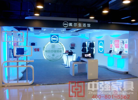 戴爾電腦專賣店展柜制作