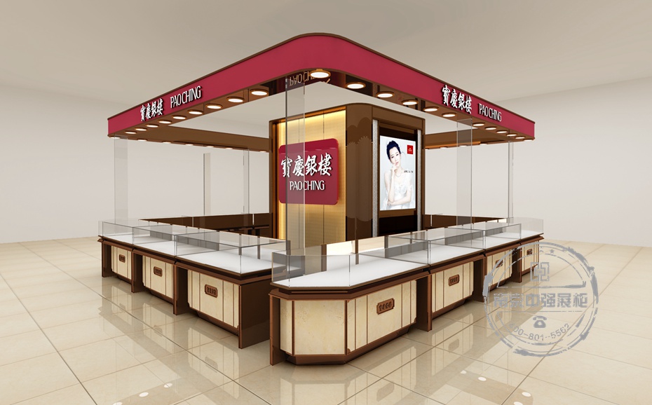 寶慶銀樓珠寶展柜