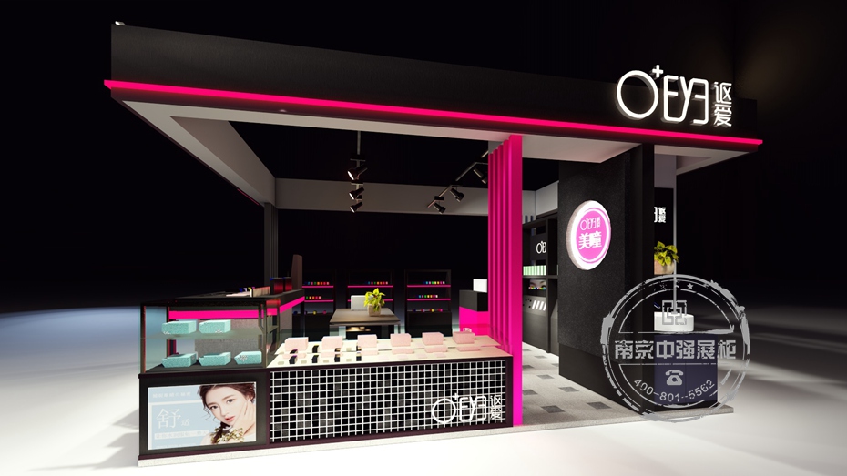 化妝品展柜設(shè)計