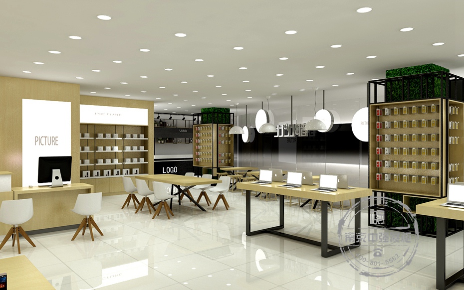 都比比手機展柜制作