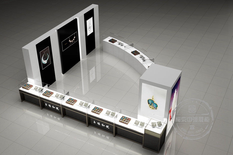 珠寶展柜設計方案