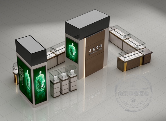 湖北恩施千鑫萬鈺珠寶展柜