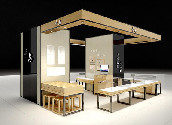 手尚珠寶商場珠寶展柜