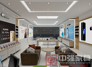 丹陽洪飛手機賣場展柜制作及店面裝修一體化服務