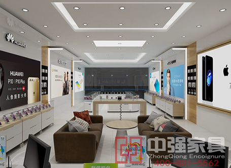 鎮江中國移動4G手機展柜設計制作