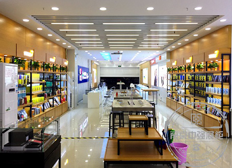 5G新零售數碼展柜手機體驗桌定制廠家