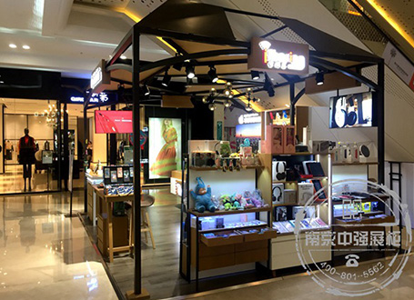 個性化迷你綜合數碼店展示柜設計制作