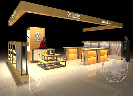 江寧金鷹數碼展柜設計制作安裝服務