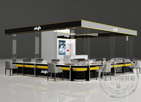 宜興Skafu珠寶展示柜設計制作安裝服務