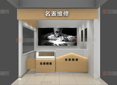 蘇果超市鐘表店展柜設計