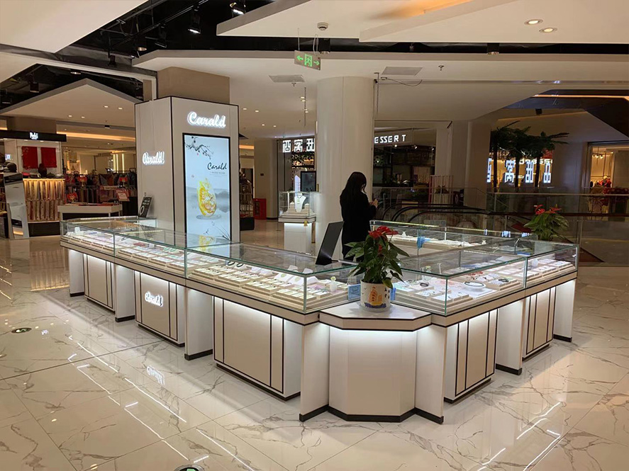 中強展示 珠寶展柜定制2