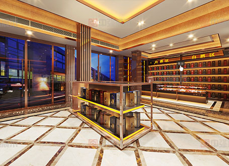 南京煙酒展柜定制煙酒柜臺定制