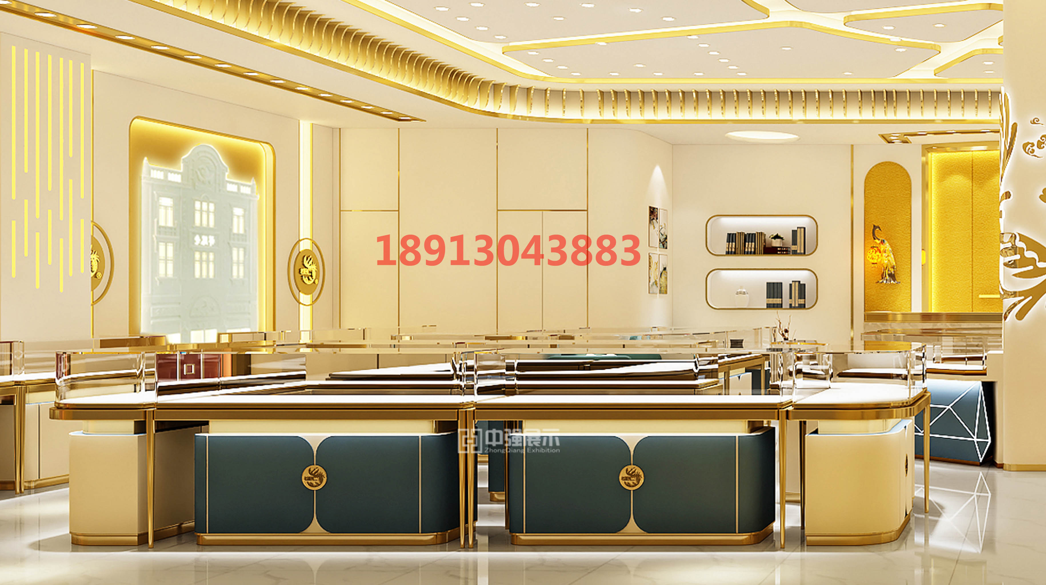 老鳳祥珠寶展柜B 老鳳祥珠寶展柜B