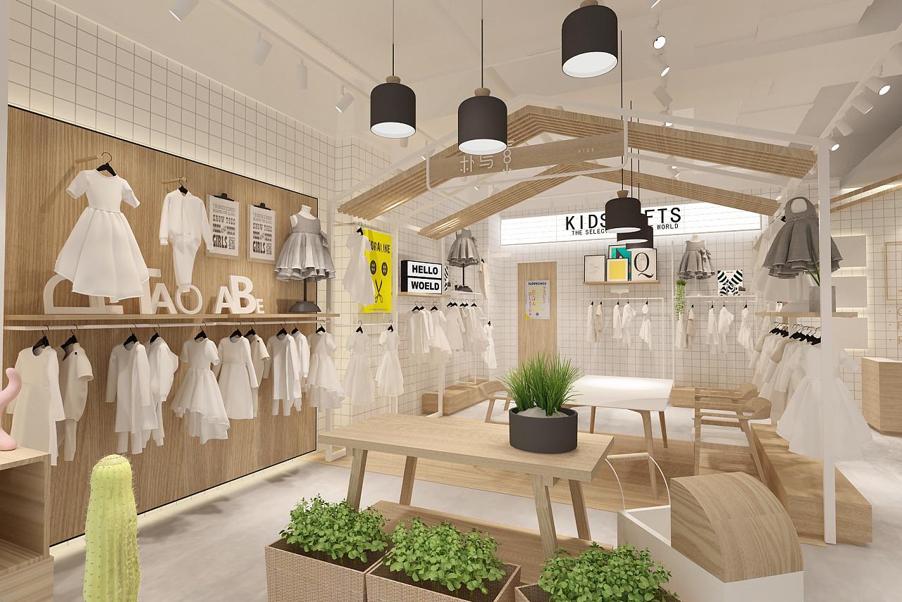 專賣店童裝展柜生產(chǎn)廠