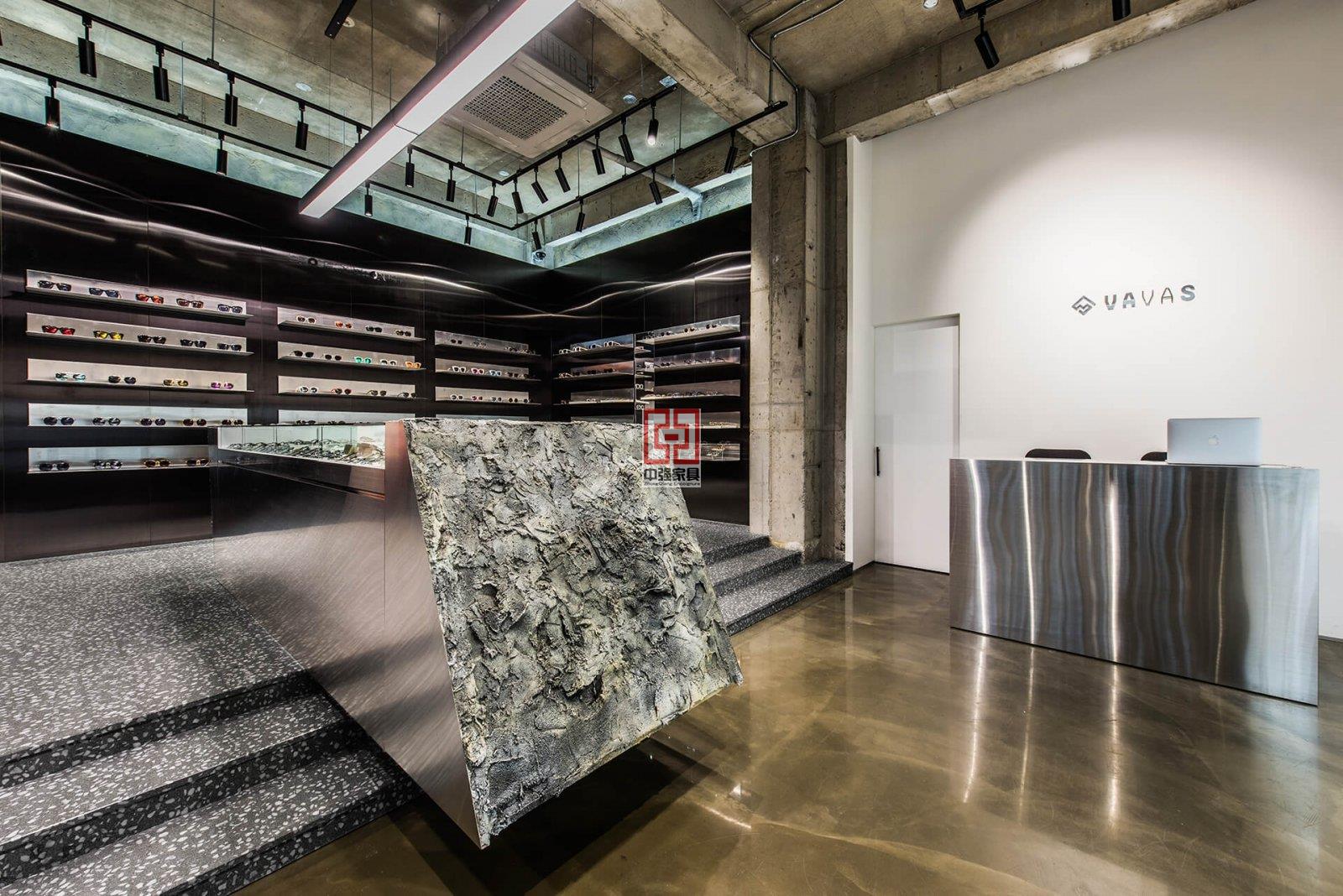 韓國首爾眼鏡店-專業眼鏡展柜定制中強