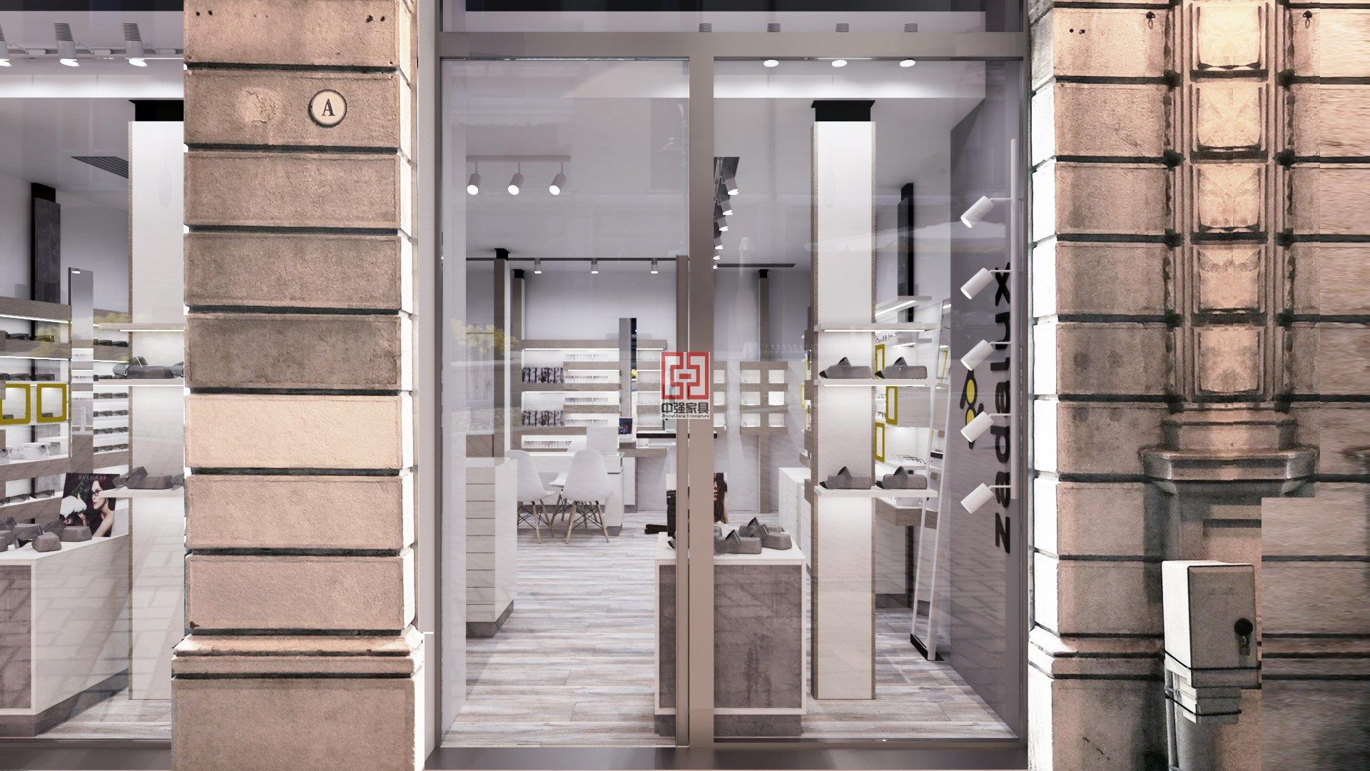 意大利展柜定制眼鏡展柜中強定制