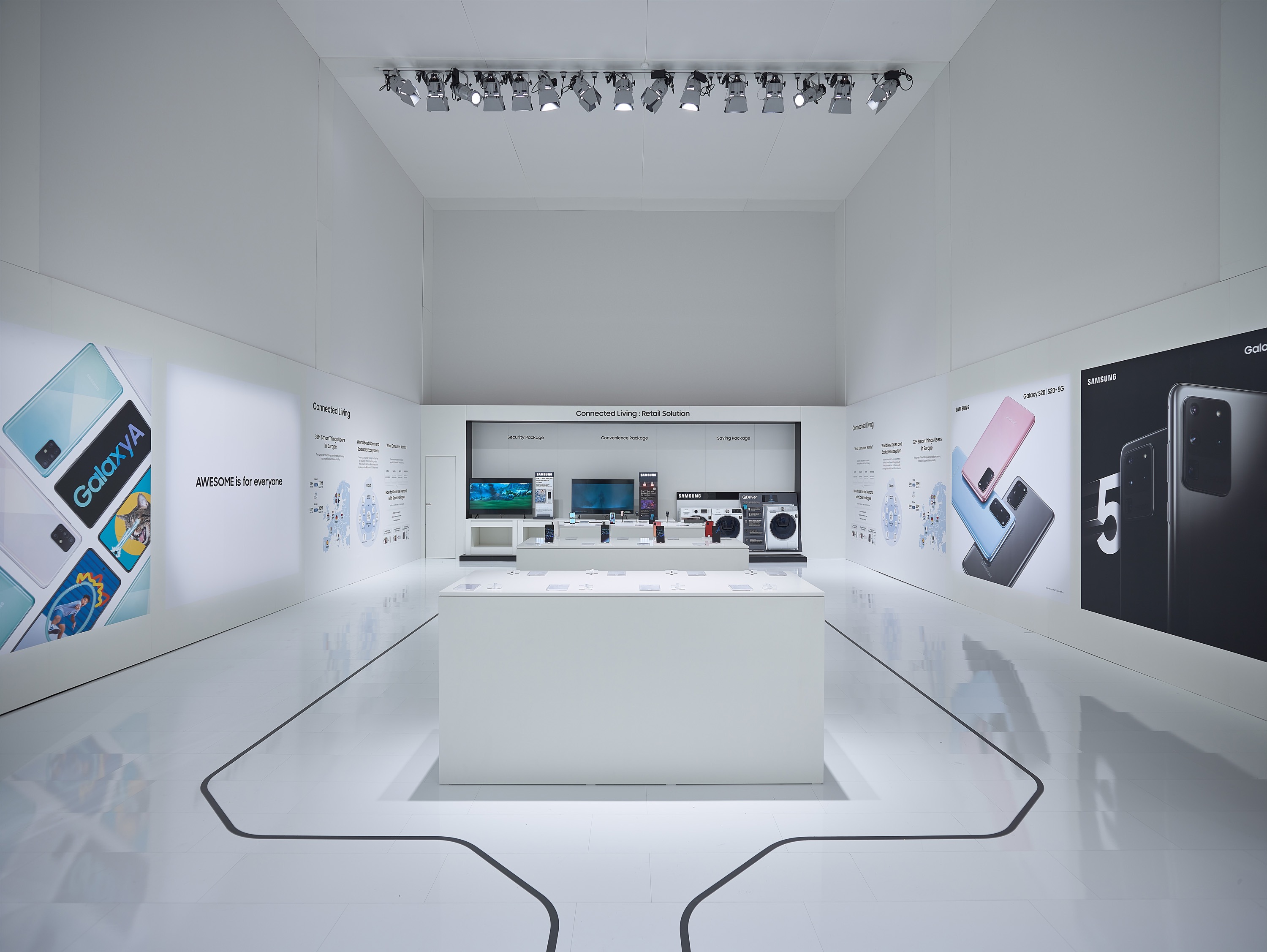 金立手機通信展柜