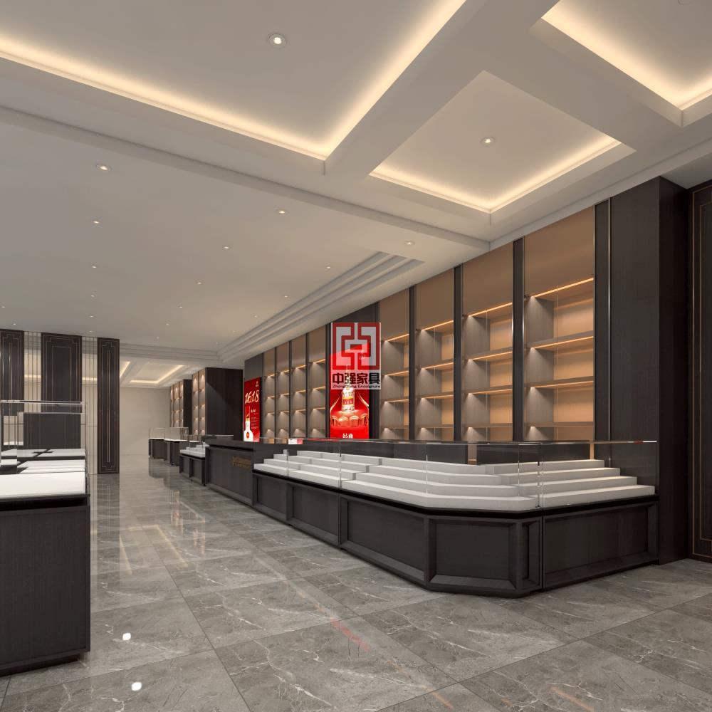 宿遷高端煙酒展柜定制廠家奢華設(shè)計(jì)定制-中強(qiáng)展柜廠
