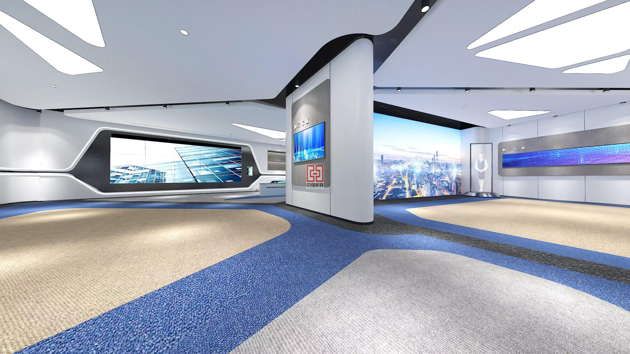 專業展廳一條龍服務-南京中強展柜