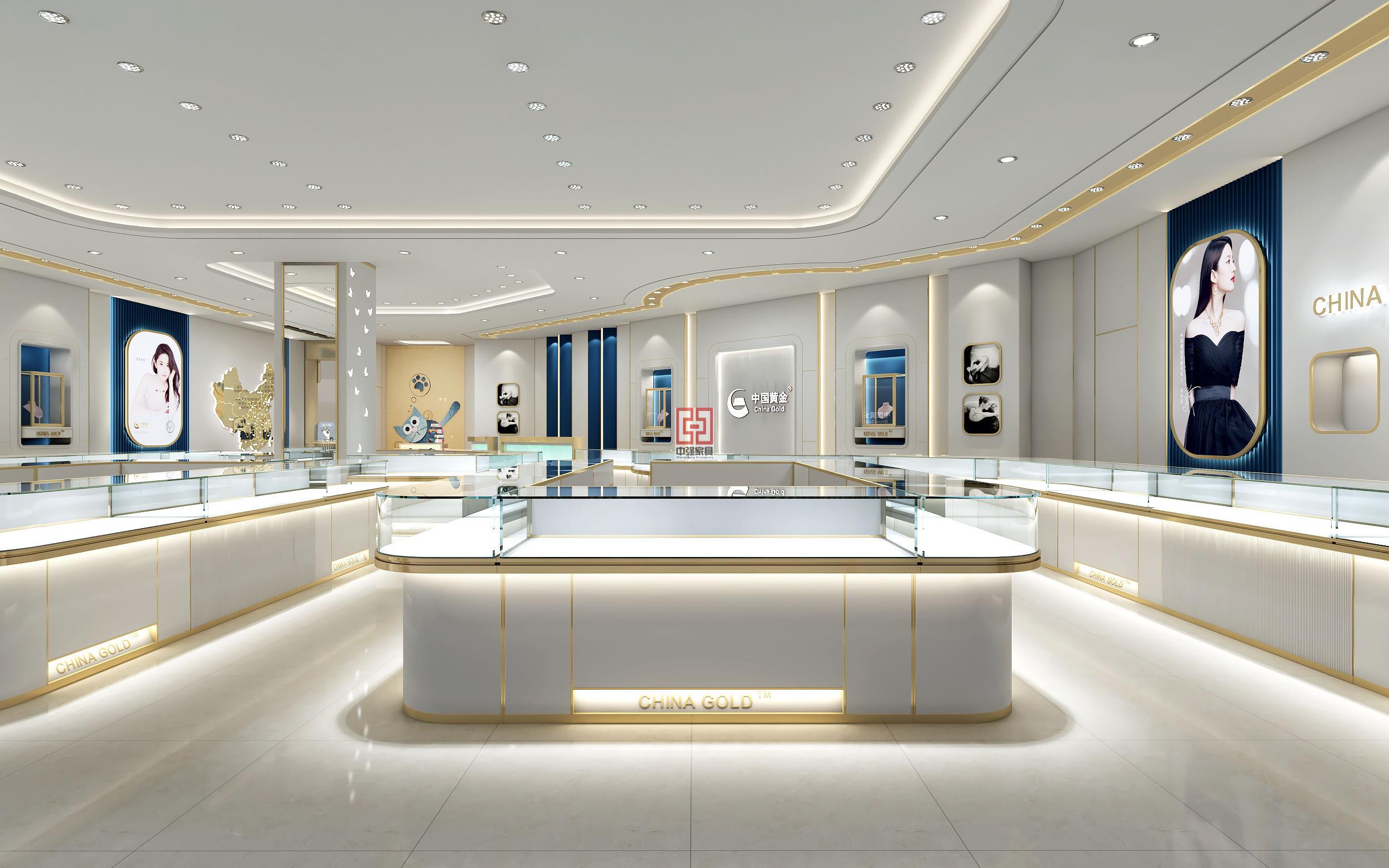 連云港珠寶展柜定制廠家-中強展柜廠