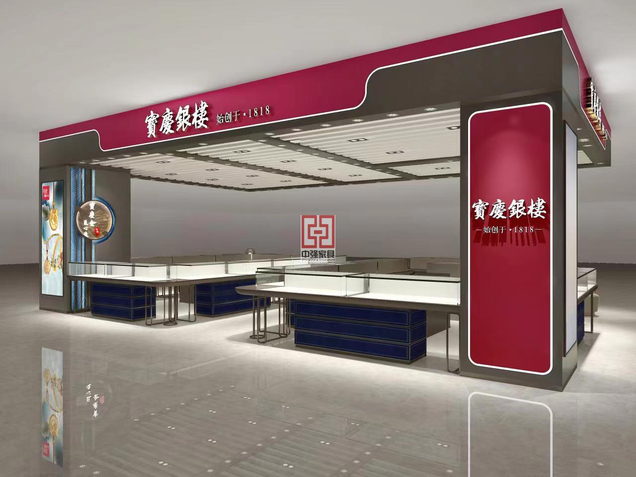 麗水珠寶展柜定制廠家-中強展柜廠