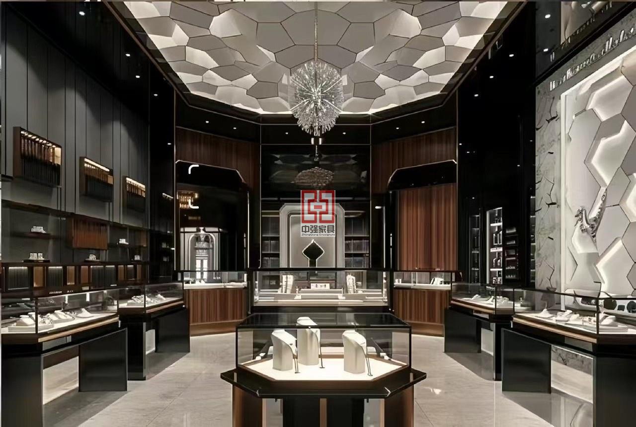 珠寶展柜定制找中強展柜廠