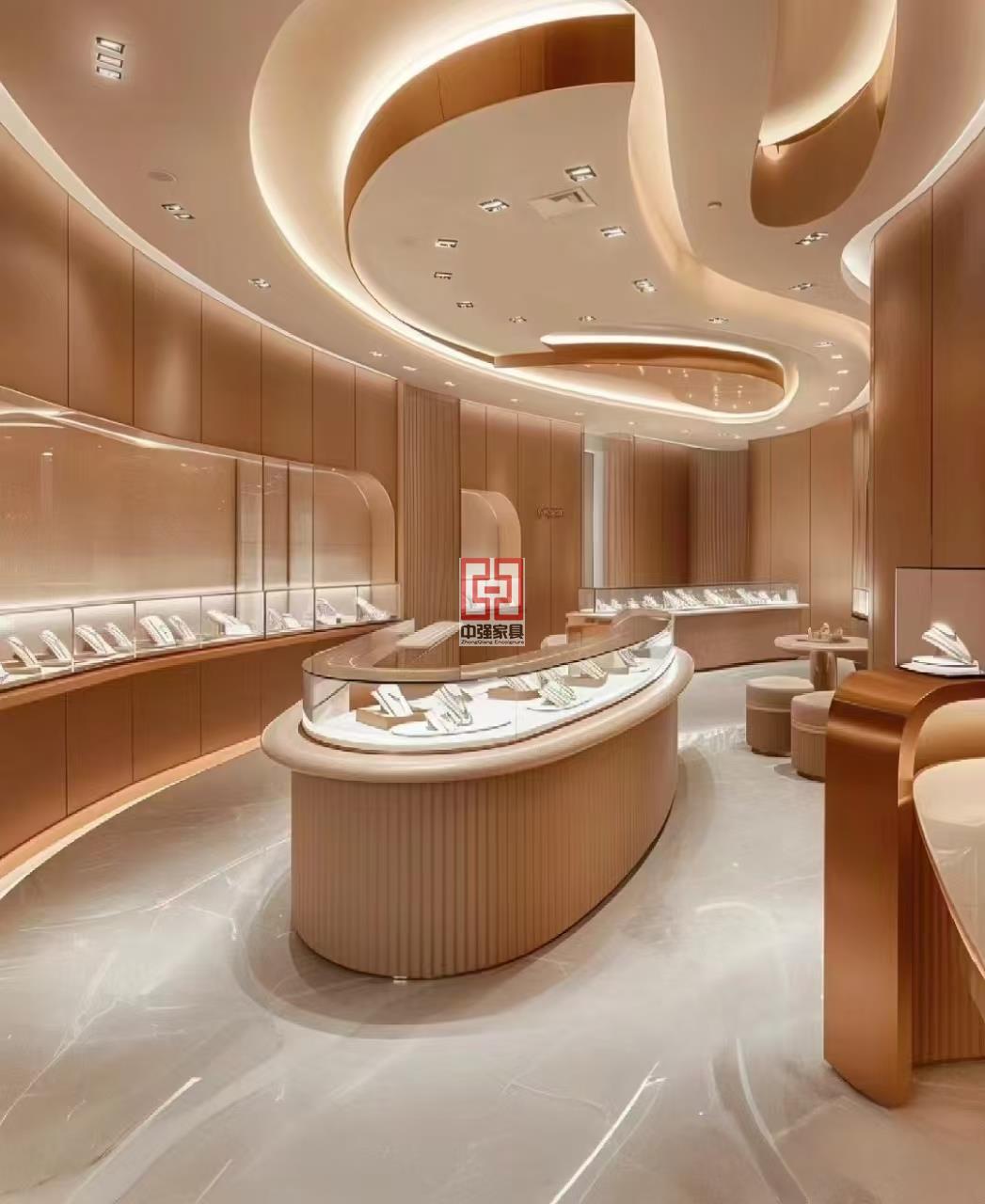珠寶柜臺來中強定制奢侈的象征